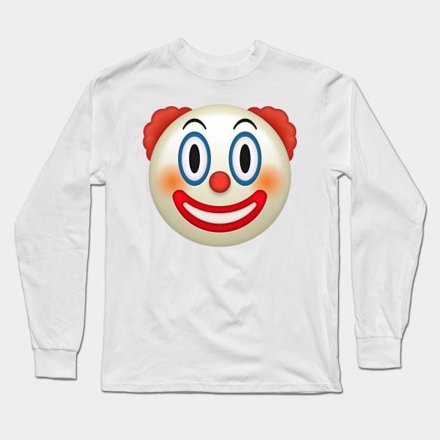 Clown Emoji Long Sleeve T-Shirt by Legends Only Podcast